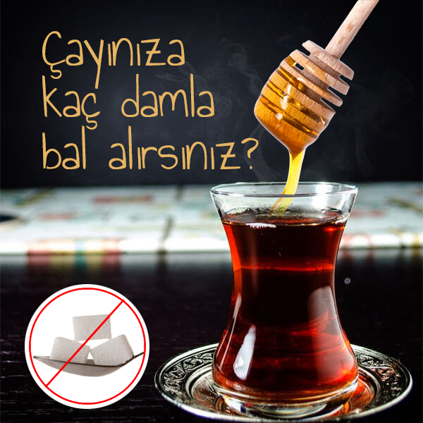 çaya, yeşil çaya bitki çaylarına bal konulur mu katılır mı faldaları zararlı mı